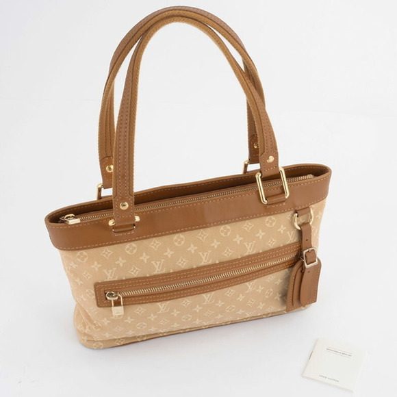 LOUIS VUITTON Brown Monogram Leather Bag - Picture 10 of 11